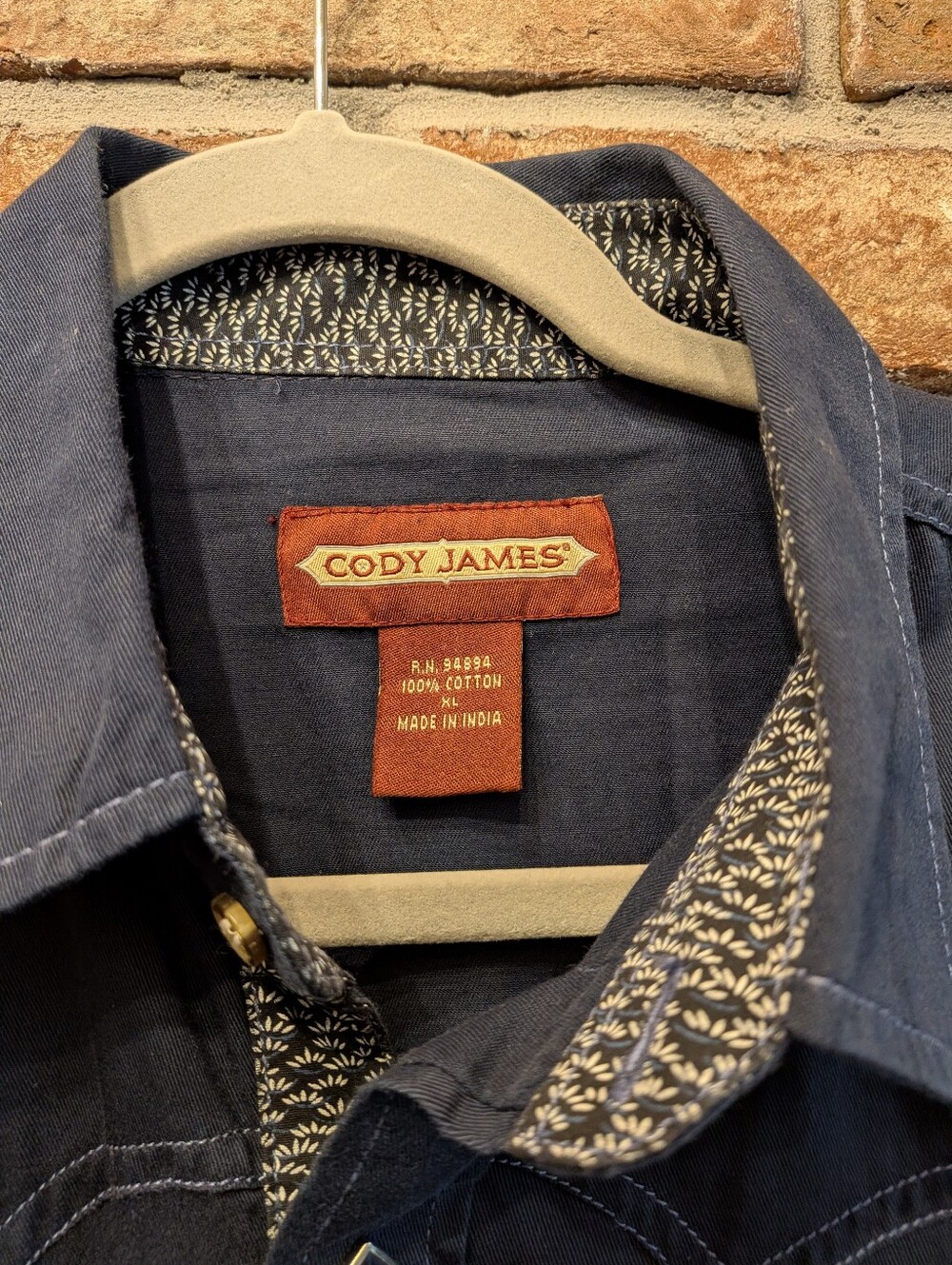 Cody James Navy Lightweight Shirt Jacket